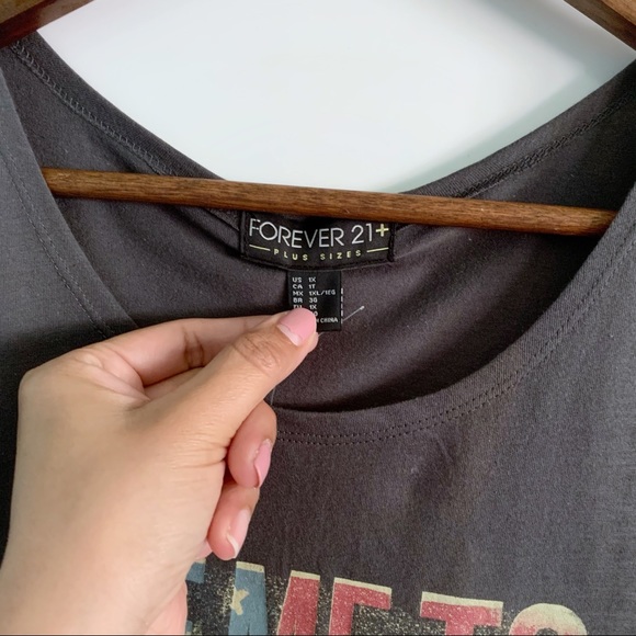 5/$10 Forever 21 Women Festival Graphic Tank Top - Picture 6 of 7